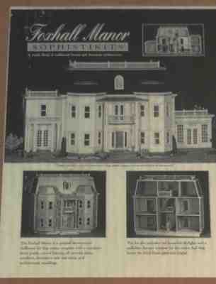 Walmer Foxhall Manor Dollhouse KIT- 1:12 scale 11 rooms