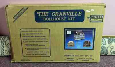 The Granville by artply Vintage Dollhouse Kit NIB