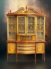 Artisan Miniature Dollhouse Ferd Sobol 1980 Sheraton Breakfront RARE Color Combo