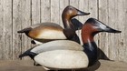 WARD BROS 1936 MODEL HIGHEAD CANVASBACK RIGMATE DECOY PAIR CRISFIELD MARYLAND