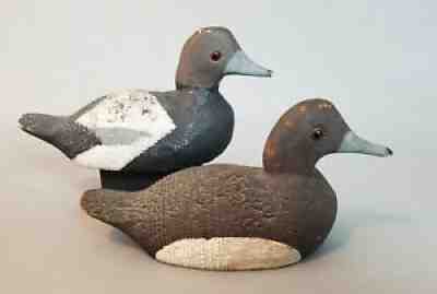 PADCO Miniature Salesman sample Redhead Duck Decoy - Vintage Decoys