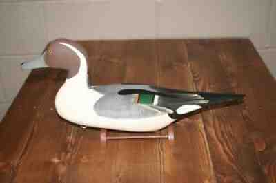 Vintage Clarence "Titbird" Bauer Pintail Duck Decoy Havre de Grace Mitchell