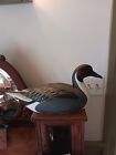 Pair Of Heck Whittington  Pintail Drake Decoys 1972 Oglesby, Illinois River