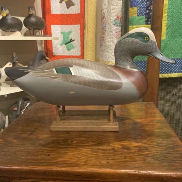 Vintage XLT  R Madison Mitchell Widgeon Drake Duck Christmas Decoy S & D 1994