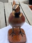 Rare VTG 1980 R.D. Lewis Carved Wood Ring Neck Pheasant Signed, Dated, Numbered