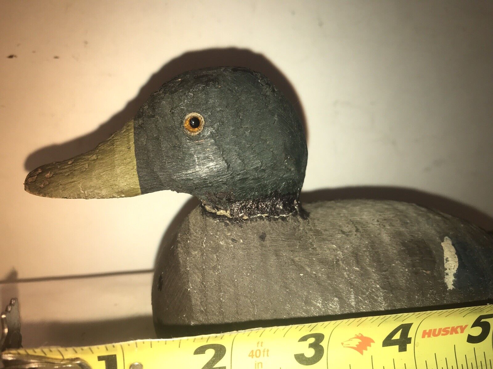 victor animal trap duck decoy mallard drake salesman sample vintage