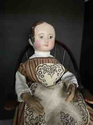 Antique Original Izannah Walker Doll FABULOUS!