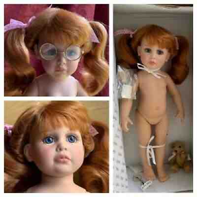 SALE REDUCED Autumn KATIE DOLL 18" Effanbee Tonner NUDE in BOX w/Bear