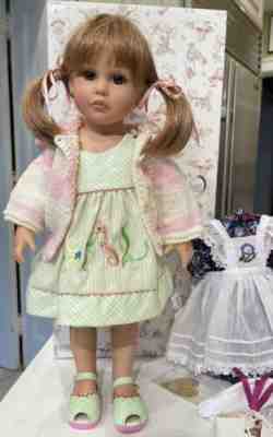 Tonner Effanbee Retired 18" Katie By The Seashore Full Vinyl Doll + Extras