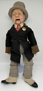 1930s Composition WC FIELDS Ventriloquist Puppet Doll By EFFANBEE All Original