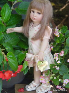 Retired Effanbee Katie 'Mommy's Garden Party' 18" Doll  Strawberry Blonde