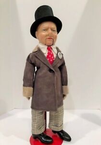 1930s Composition WC FIELDS Ventriloquist Puppet Doll By EFFANBEE.
