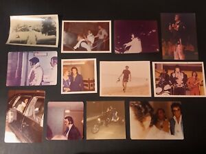 40 ~ Vintage ELVIS PRESLEY Original CONCERT/CANDID FAN PHOTOS ~ RARE LOT!