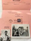 LOT-RARE ORIGINAL  Elvis photos, Memorabilia, Fan Club  Letters & other photos