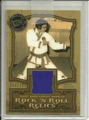 2007 Press Pass ELVIS PRESLEY Rare Gold Edition KARATE UNIFORM 097/299