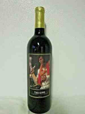 Elvis Presley The King Of Rock N’ Roll Wine Cabernet Sauvignon 2002 ~ RARE