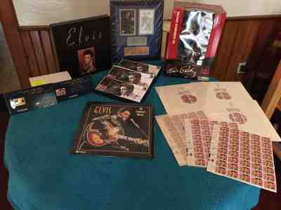 A LOTT OF UNIQUE ELVIS PRESLEY MEMORABILIA