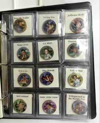 27 pcs Elvis Presley on Half $ Coin Collection Elvis Movies + Elvis in Concert 