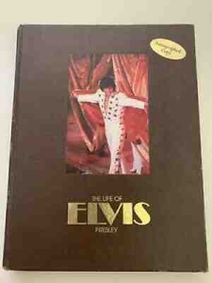 SIGNED The Life Of Elvis Presley Book / Charlie Hodge Dick Grob Billy Smith Sean