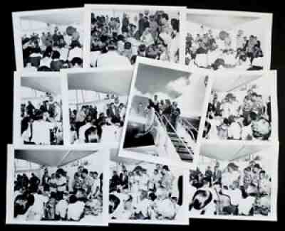 RARE! ELVIS PRESLEY photos from 1961 HAWAII CONCERT Minnie Pearl USS ARIZONA