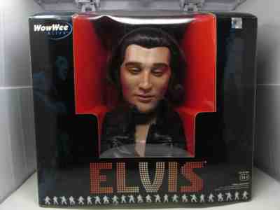 WowWee ALIVE ELVIS - ANIMATRONIC SINGING & TALKING ELVIS BUST W/ CARTRIDGE