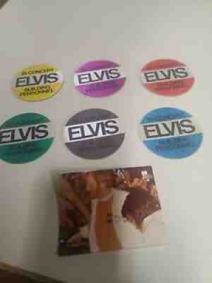 Elvis Presley Original complete set Backstage Pass