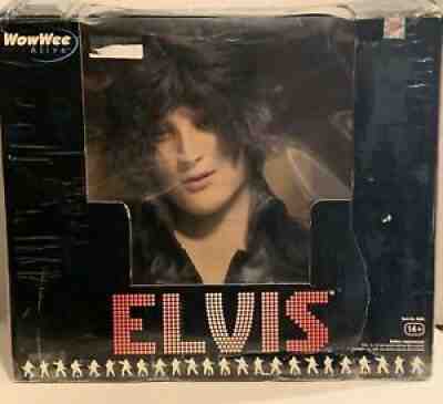 2007 WowWee Alive ELVIS PRESLEY Animatronic Singing and Talking Life-Size Bust