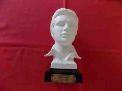 Vtg Elvis Presley Bust/statue 1935-77 Goebel Signed Bachman -Hubby's collection