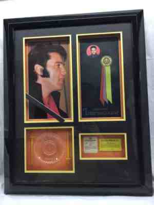 Elvis Presley International Hotel Las Vegas valet ticket AUTOGRAPH AUTHENTICATED