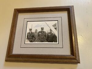 Rare Elvis Presley Original Old Black & White Army Photo Autographed Signed JSA