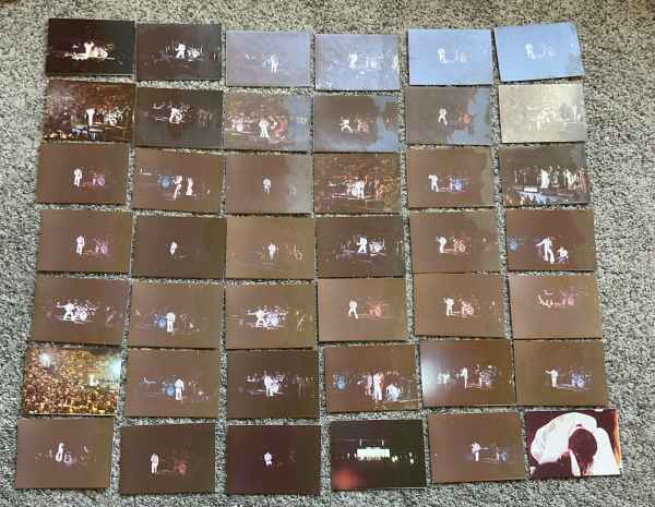 ELVIS PRESLEY VINTAGE PHOTOS AND KODAK Type 1 CLOSE UP LOT 35 1975 Pittsburgh Pa