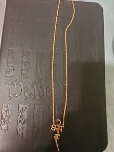 Original 14kt Gold Elvis TCB Necklace