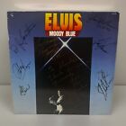 Elvis Moody Blue Cover Signed By Band & Backup Singers