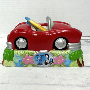 2000 Vandor Film Legend Series Elvis Presley in Blue Hawaii Music Box Cookie Jar