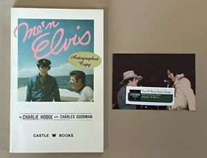 Me And Elvis Book Charlie Hodge / Autograph / Numbered Edition / Bonus Photo
