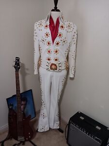 Elvis Presley Pinwheel Jumpsuit 1972  Elvis Tribute Artist.  Pro Elvis and BK