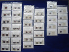 Lot of 66 Elvis Uncirculated Colorized Coins - 27 Halves/39 Quarters -Ships Free