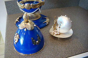 Theo Faberge St. Petersburg Collection Sea Fountain Egg # 5 / 15