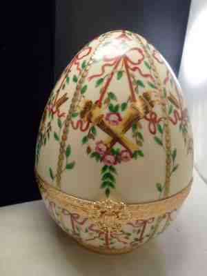 FABERGE LIMITED EDITION #45 IMPERIAL GATCHINA PALACE EGG  VERY LARGE 8