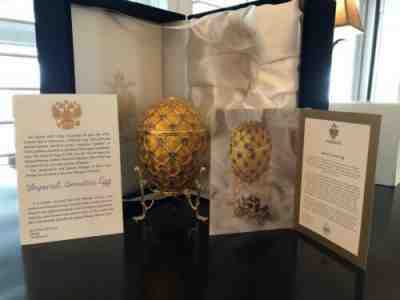 Imperial Faberge  Coronation Egg With Original Box And COA