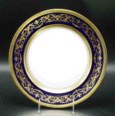 Faberge Verneuil Set Limoges Porcelain China 24K Gold Rim