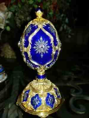 Franklin Mint Faberge Egg- Star of the North