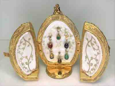 Sarah Faberge Egg,  ??Triptych ?  St. Petersburg Collection, 1994