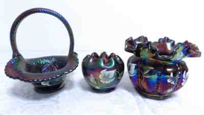 HUGE LOT 200+ Fenton Collectible Glassware Carnival Set RESALE Vases VTG Hobnail