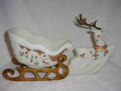 Fenton Sleigh and Reindeer