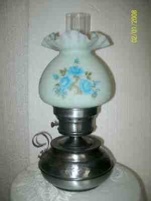 Fenton Hammered Colonial Lamp 7205 BL