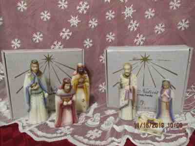 FENTON ART GLASS NATIVITY 