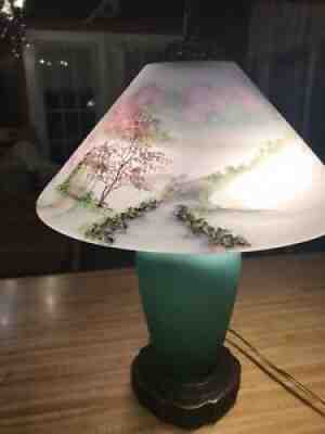 Fenton Lamp Rare Edition