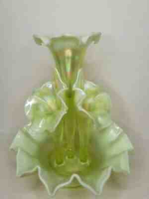 Fenton Stretch Glass 5 Pc Epergne Historic Collection