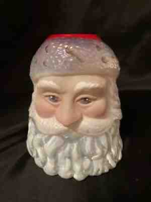 Fenton Santa Claus Fairy cheapest Light Lamp Hand Painted and Signed